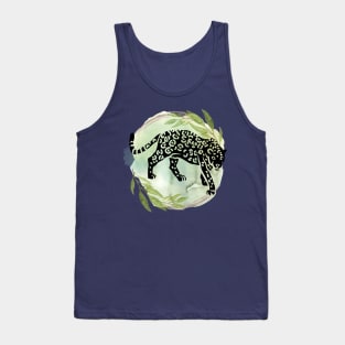 Jaguar silhouette Tank Top